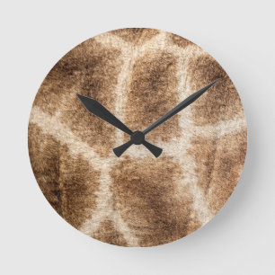 Horloge Ronde Girafe