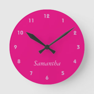 Horloge Ronde Girly Hot