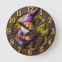 Gnome amateur de raisin récolte fantaisie