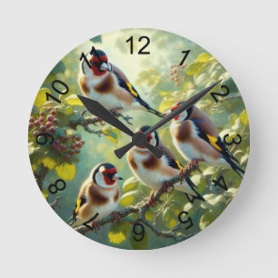 Horloge Ronde Goldfinch 1
