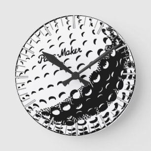 Horloge Ronde Golf Ball Clock