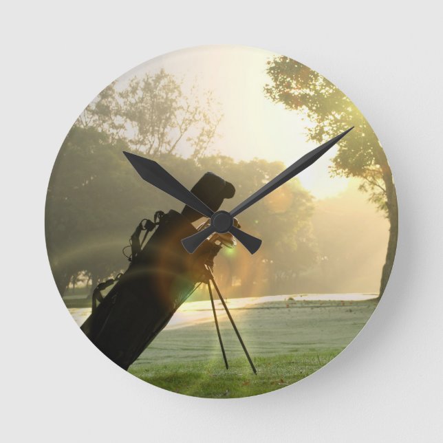 Horloge Ronde Golf Clock (Recto)