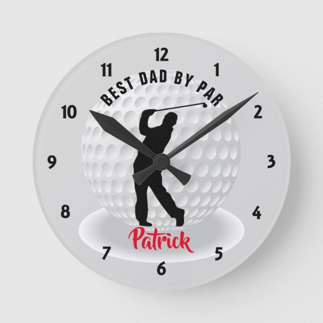 Horloge Ronde Golfe du Golfer (Recto)