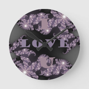 Horloge Ronde Good morning I Love You.png