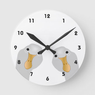 Horloge Ronde Goose Qui