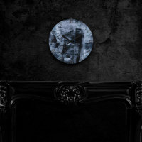Graffiti peint Grunge | Dark Navy et Denim Blue