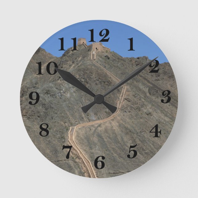 Horloge Ronde Grande Muraille - West End - Vue (Recto)