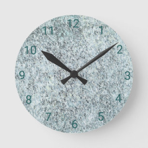 Horloge Ronde Granite vieilli