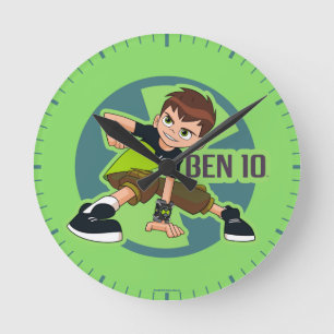 Horloge Ronde Graphique de Ben Tennyson Omnitrix