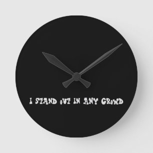 HORLOGE RONDE GRAPHIQUE ET CONCEPTION