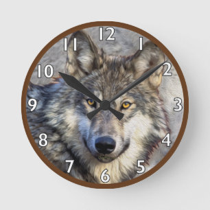Horloge Ronde Gray Wolf Dignity