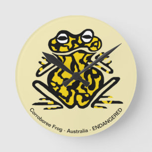 Horloge Ronde Grenouille -