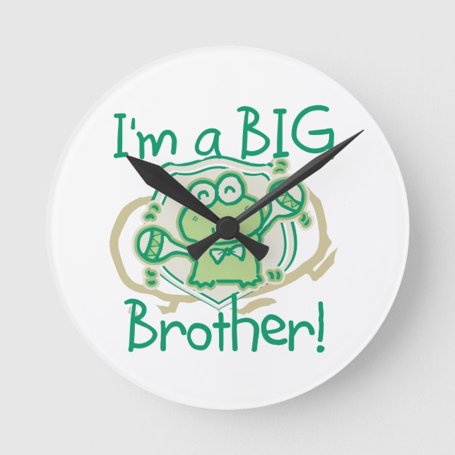 Horloge Ronde Grenouille Big Brother (Recto)
