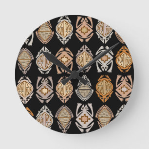 Horloge Ronde Grenouilles sauteuses