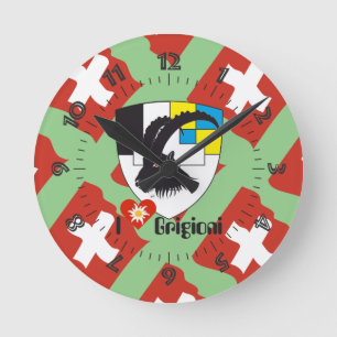 Horloge Ronde Grischun Grigioni Schweiz Svizra