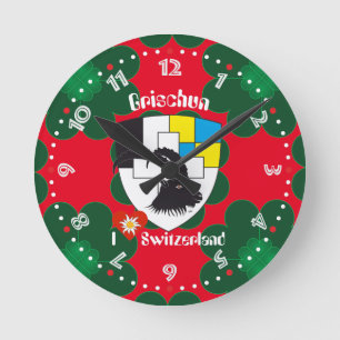 Horloge Ronde Grischun Grigioni Schweiz Svizra