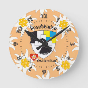 Horloge Ronde Grischun Grigoni Suisse Svizra