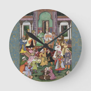 Horloge Ronde Groupe de derviches de tourbillonnement, du grand
