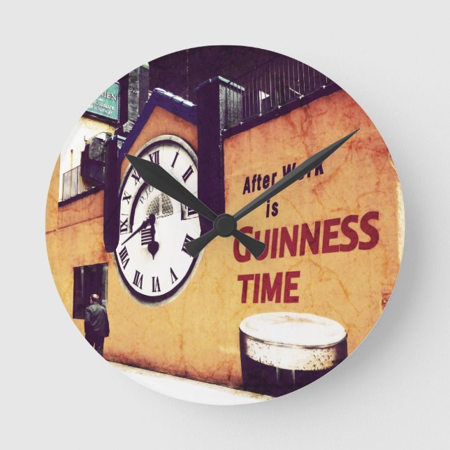 Horloge Ronde Guinness Time Pocket Watch (Recto)