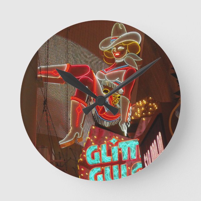 Horloge Ronde Gulch Parties scintillant Las Vegas (Recto)