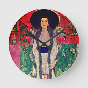 Horloge Ronde Gustav Klimt Portrait d'Adele Bloch-Bauer II