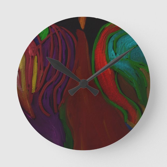 Horloge Ronde Hades Floral Arrangement (Recto)