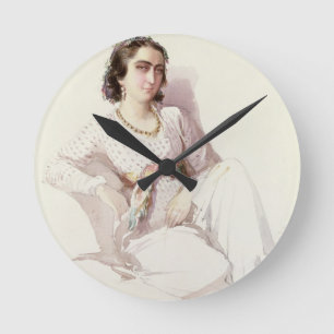 Horloge Ronde Hadice Hanim - dame d'Istanbul, 1852