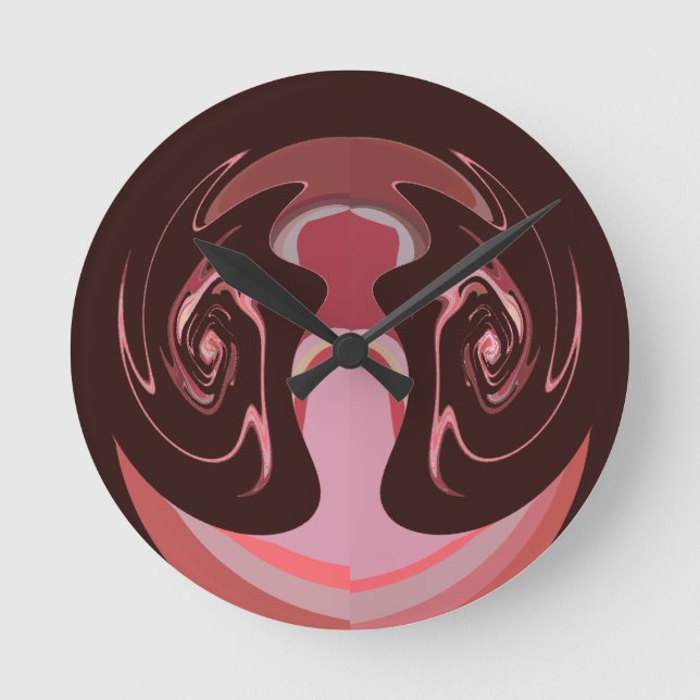 Horloge Ronde Hakuna matata couleurs (Recto)