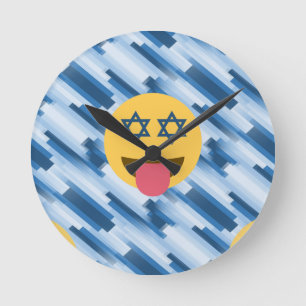 Horloge Ronde hanoukka chanukkah emoji