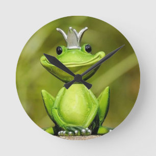 Horloge Ronde Happy frog