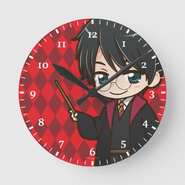 Horloge Ronde Harry Potter (Recto)