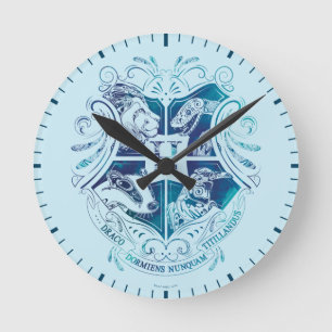 Horloge Ronde Harry Potter   Aguamenti HOGWARTS™ Crest