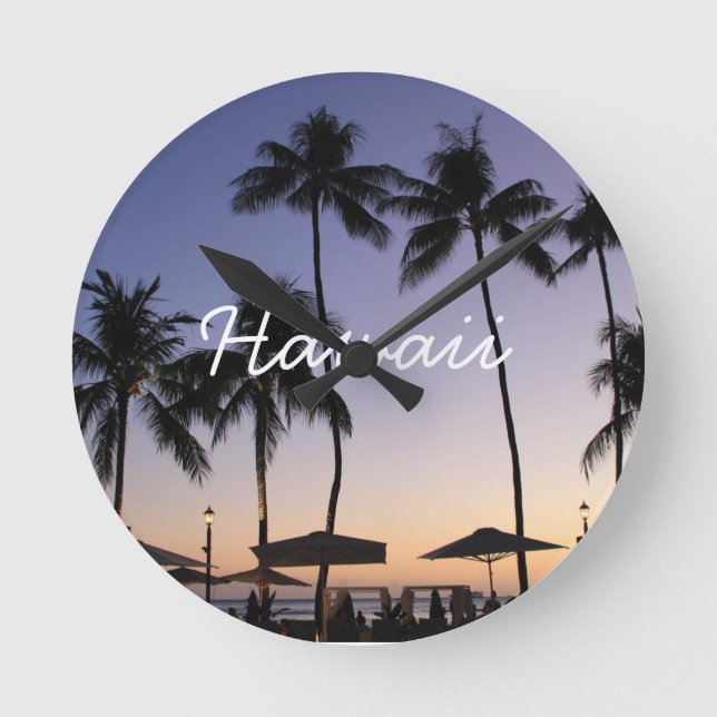 Horloge Ronde Hawaii resort sunset (Recto)
