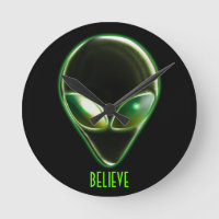 Head 04 Wall Clock