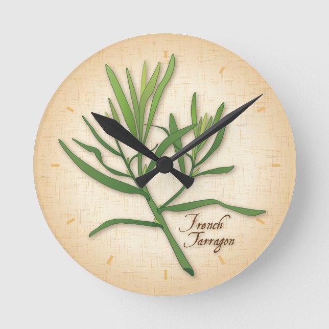 Horloge Ronde Herb Clock (Recto)