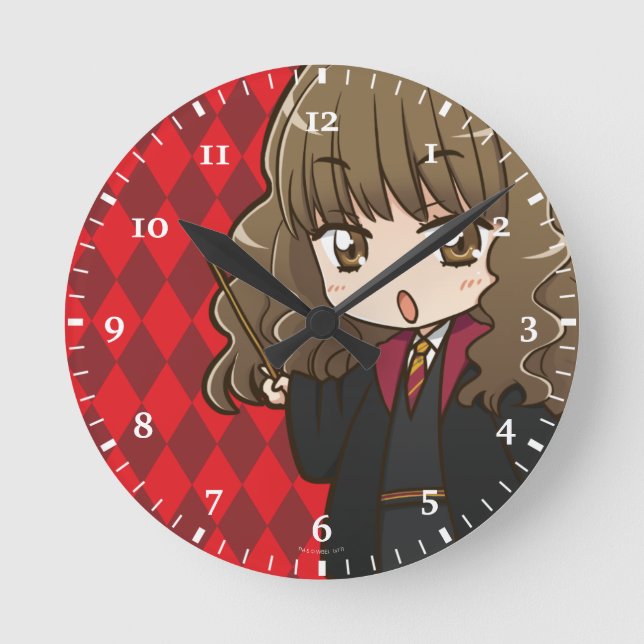Horloge Ronde Hermione Granger (Recto)