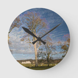 Horloge Ronde Hêtre irlandais