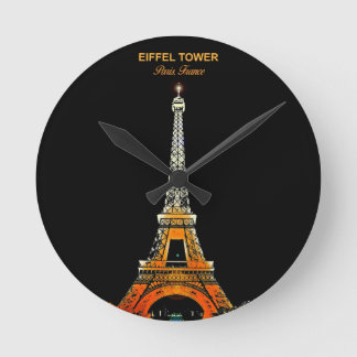 Horloge Ronde Heure de l'horloge parisienne Eiffel Tower