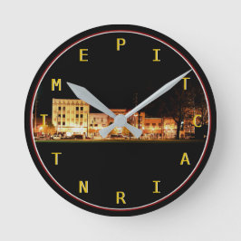 Horloge Ronde Heure de Pitcairn