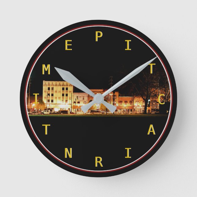 Horloge Ronde Heure de Pitcairn (Recto)