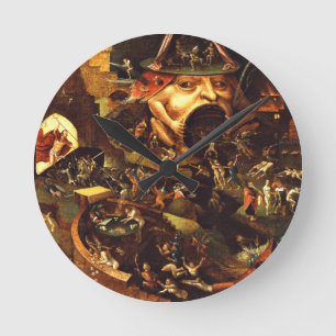 Horloge Ronde Hiéronymus Bosch-Christ à Limbo