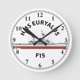 HORLOGE RONDE HMS EURYALUS - F15 - ORIG DE LEANDER