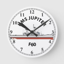 HORLOGE RONDE HMS JUPITER - F60 - ORIG DE LEANDER
