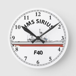 HORLOGE RONDE HMS SIRIUS - F40 - ORIG DE LEANDER