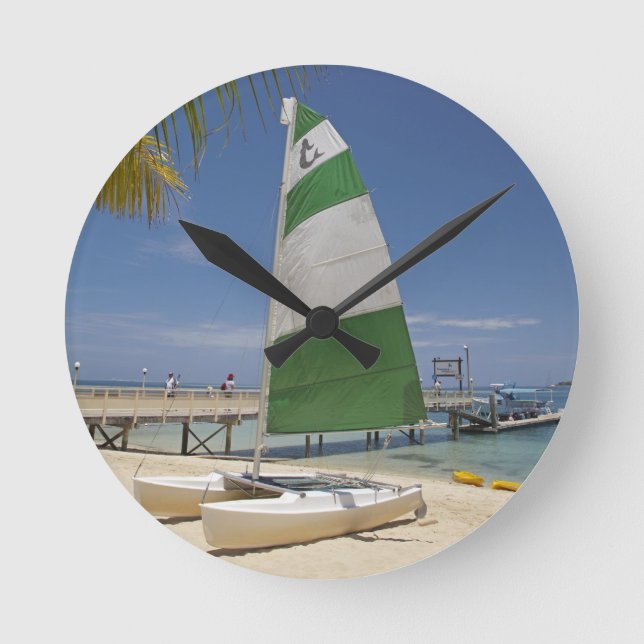 Horloge Ronde Hobie Cat, Plantation Island (Recto)