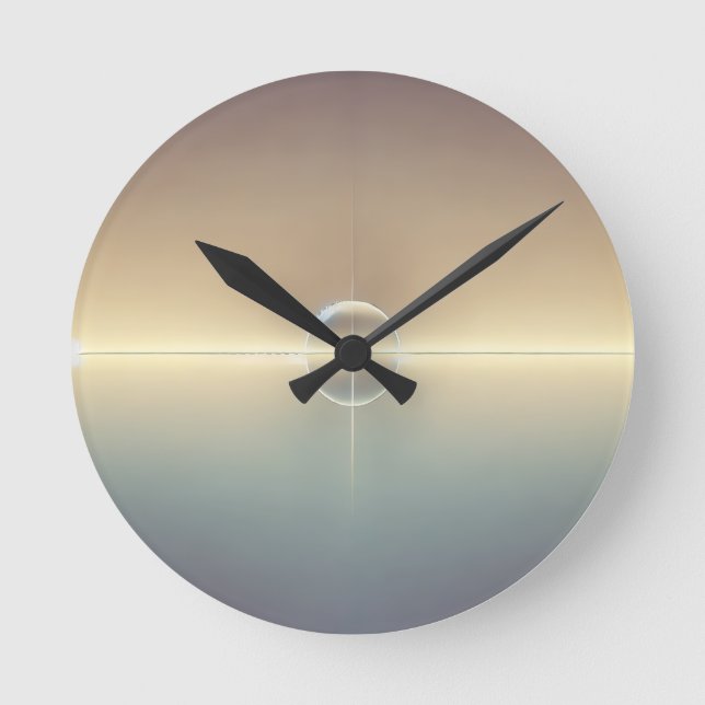 Horloge Ronde Holding The Line (Recto)