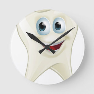 Horloge Ronde Homme de dent