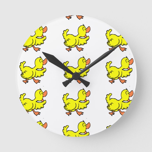 HORLOGE RONDE "HORLOGE CANARD COUINANT" (Recto)