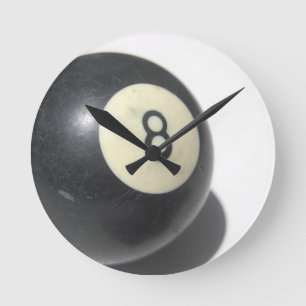 Horloge Ronde Huit boules