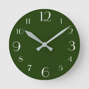 Horloge Ronde Hunter Green